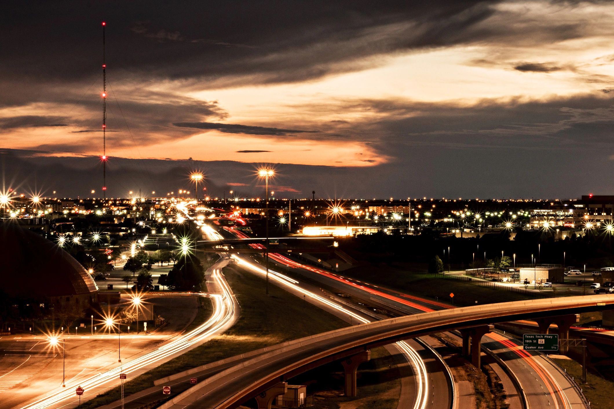 Lubbock Texas cityscape